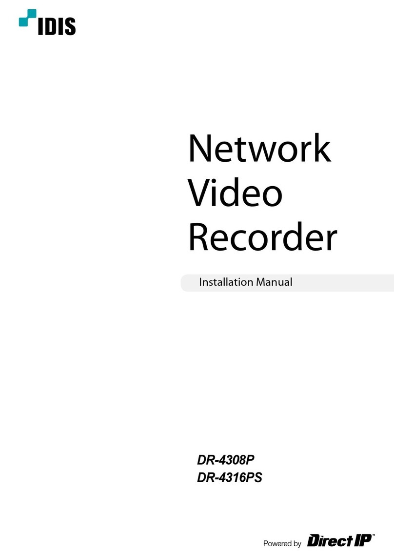 Direct IP Idis DR-4308P installation manual