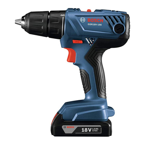 Bosch GSR18V-190B22 Operating/safety instructions