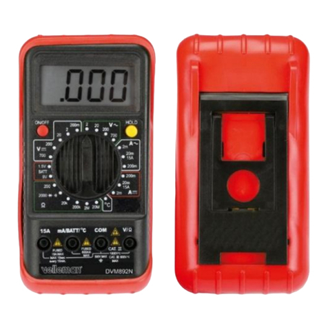 Velleman DVM892N User manual