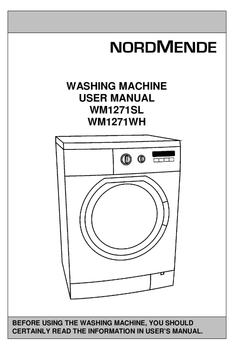 Nordmende WM1271SL User manual