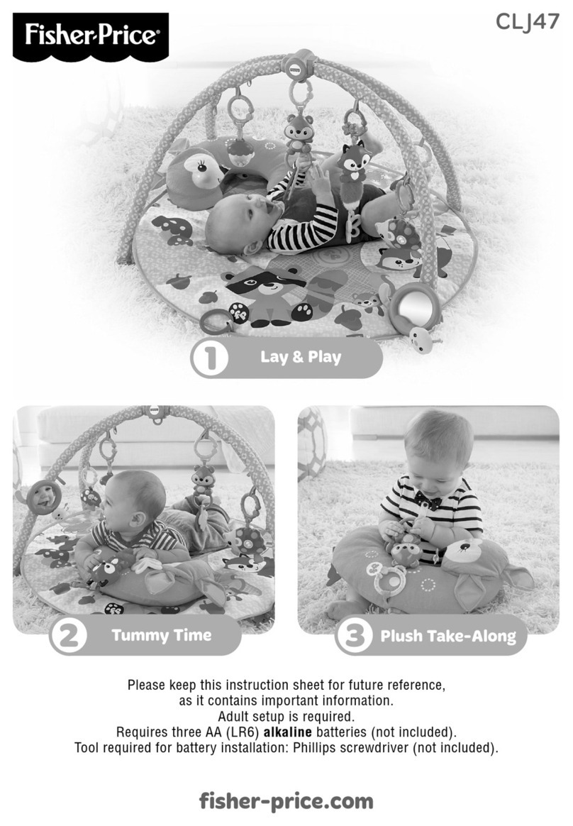 Fisher-Price CLJ47 manual