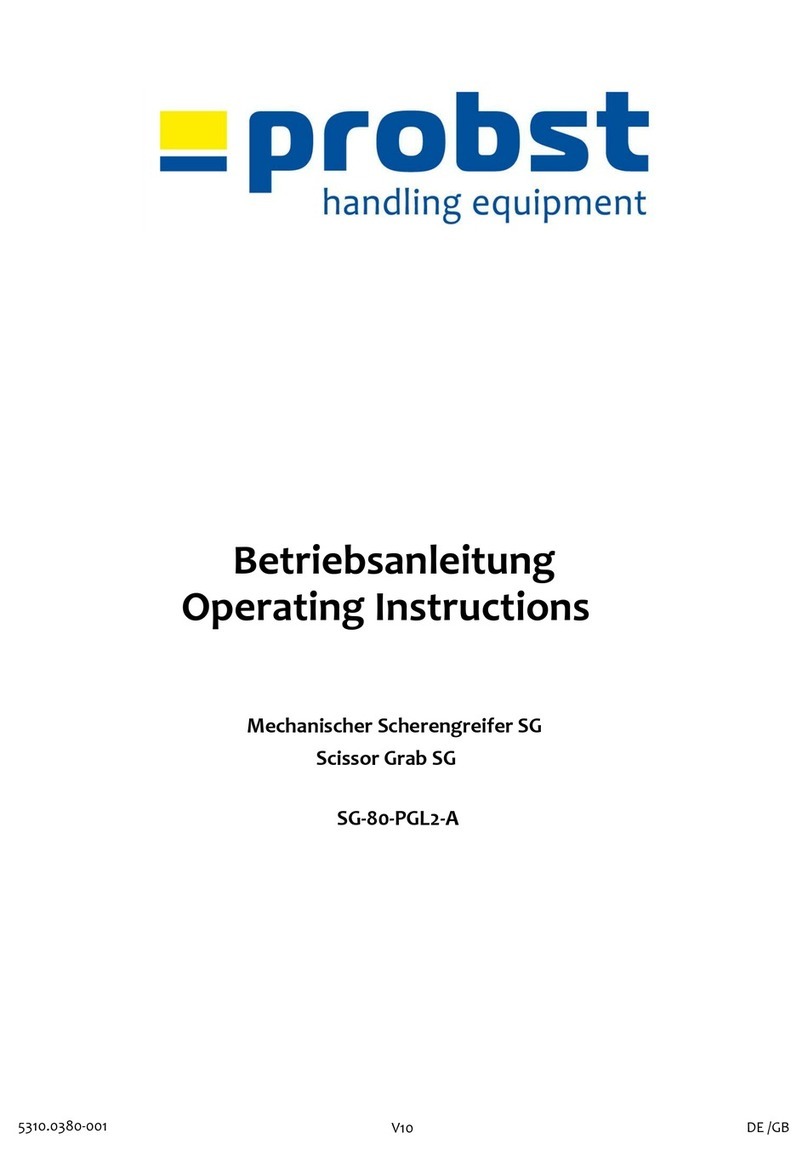 probst SG-80-PGL2-A User manual