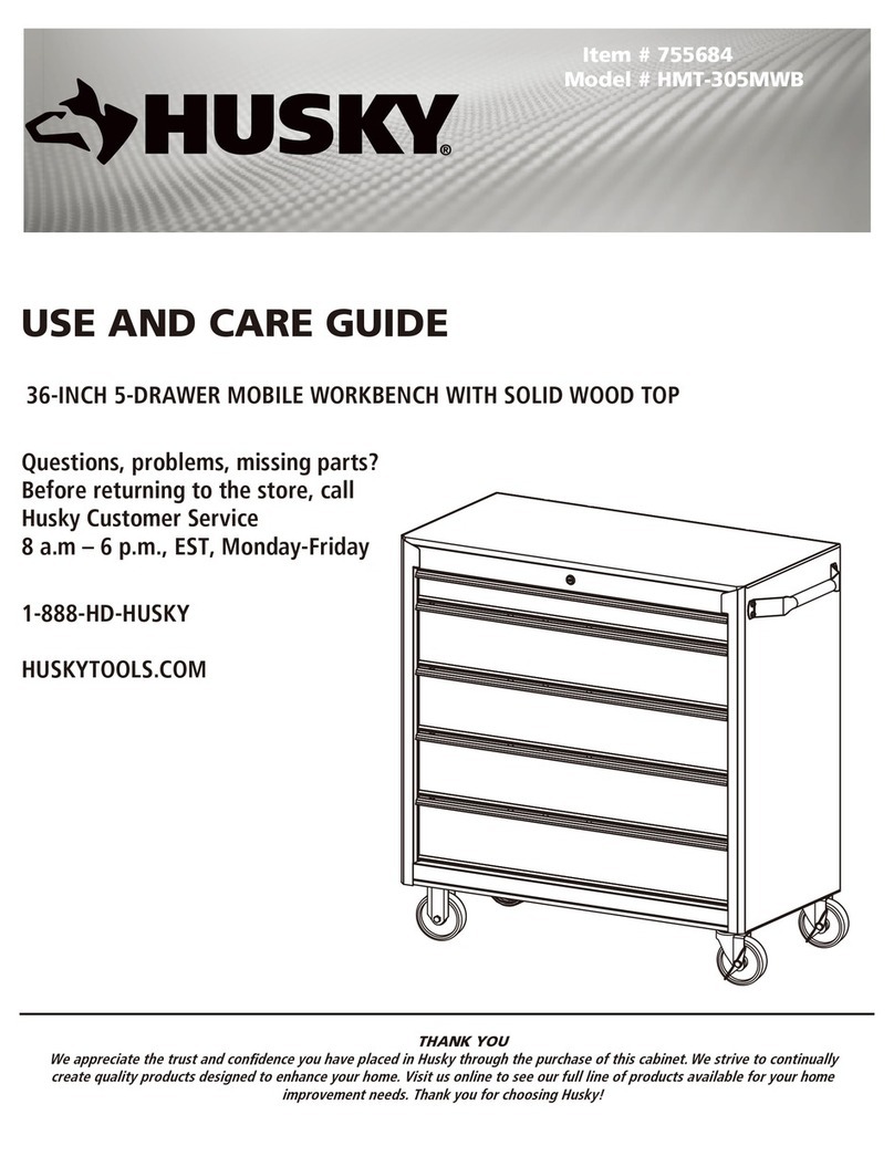 Husky HMT-305MWB Use and care guide