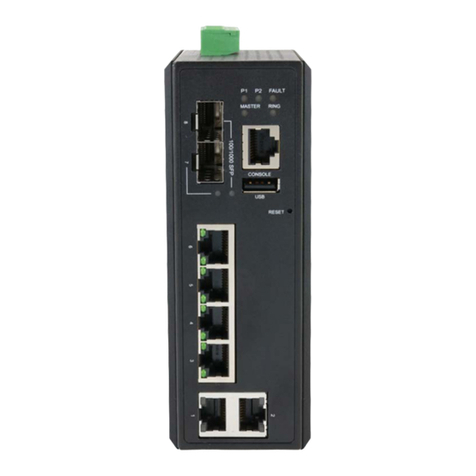 Leonton EG5-0802-SFP Series User manual