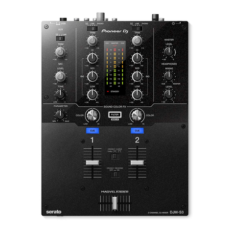 PIONEER DJ DJM-S3 operating instructions