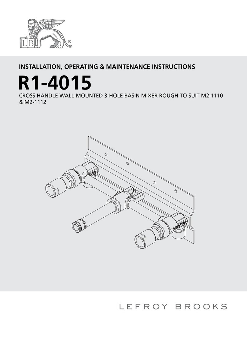 Lefroy Brooks R1-4015 Assembly instructions