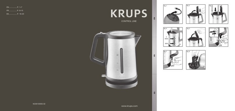 Krups CONTROL BW442D50 User manual