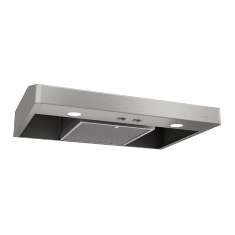 Venmar BISTRO VBNSA1 Series Installation use and care manual
