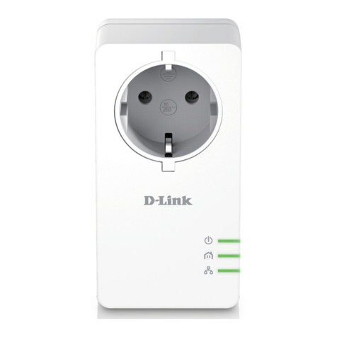 D-Link PowerLine DHP-P601AV User manual D-Link PowerLine DHP-P601AV User manual