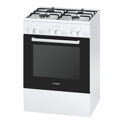 Bosch Fornuis HGD423121N User manual