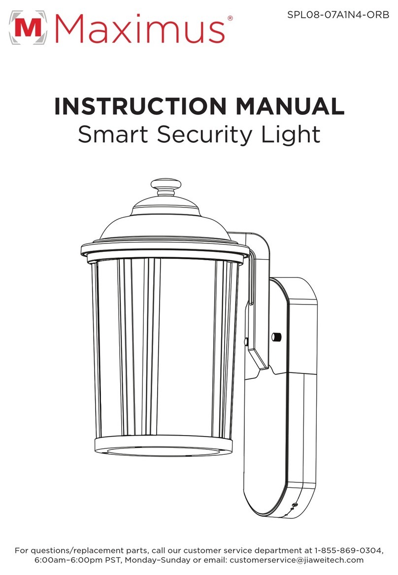 Maximus SPL08-07A1N4-ORB User manual