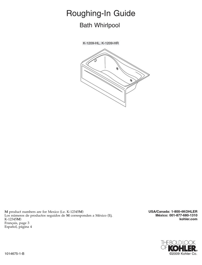 Kohler K-1209-HL Quick start guide