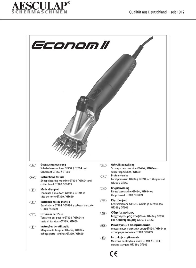 Aesculap Econom II GT494 User manual