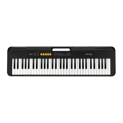 Casio CT-S100C7 User manual