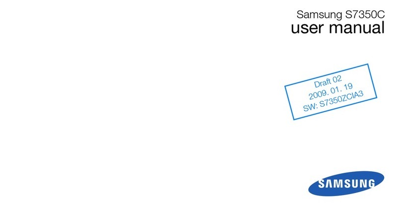 Samsung S7350C User manual Samsung S7350C User manual