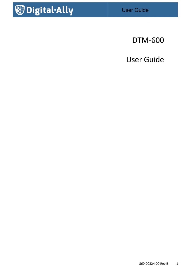 Digital-Ally DTM-600 User manual