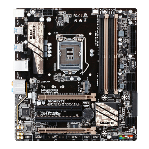 Gigabyte GA-X150M-PRO ECC User manual