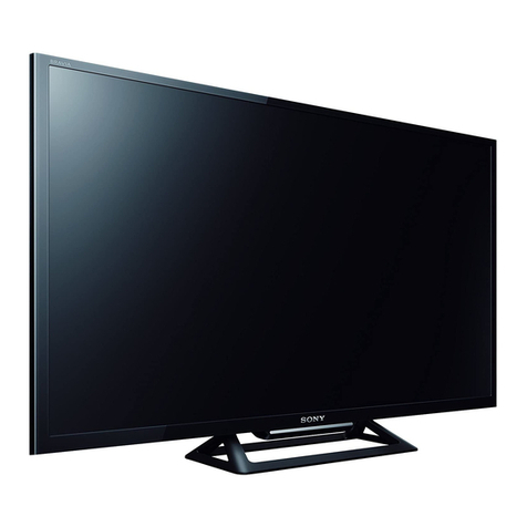 Sony BRAVIA KDL-40R48 B Series operating instructions