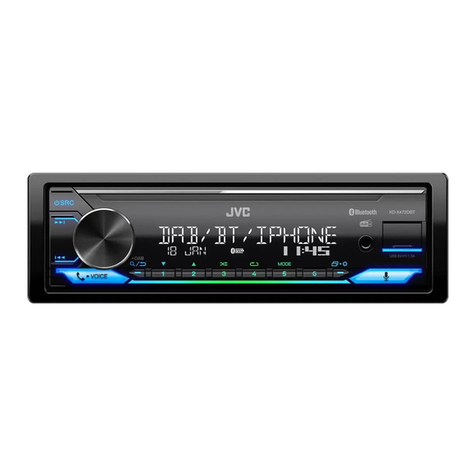 JVC KD-X472DBT User manual
