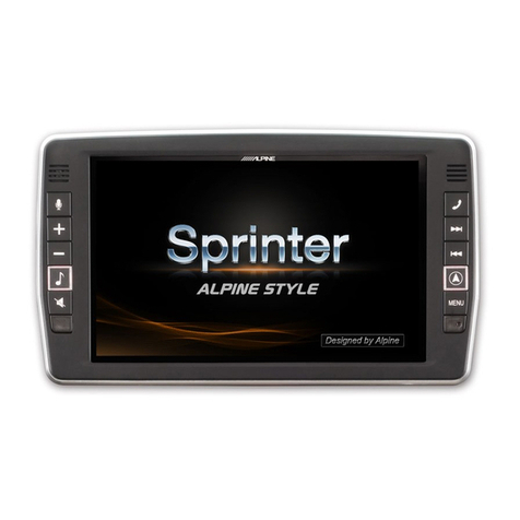 Alpine X903D-S906 installation manual