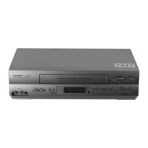 Sharp VC-GH61SM User manual Sharp VC-GH61SM User manual
