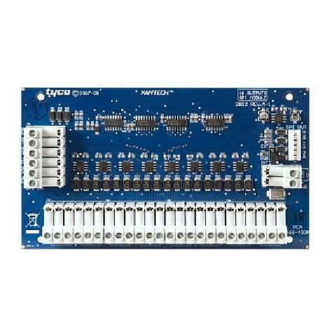 Kantech KT-MOD-OUT16 User manual