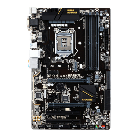 Gigabyte GA-B150-HD3 user manual
