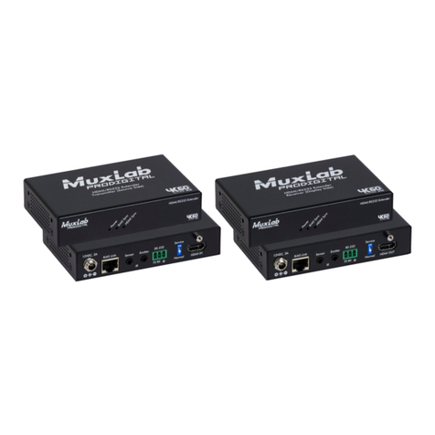 MuxLab 500459-100 User manual