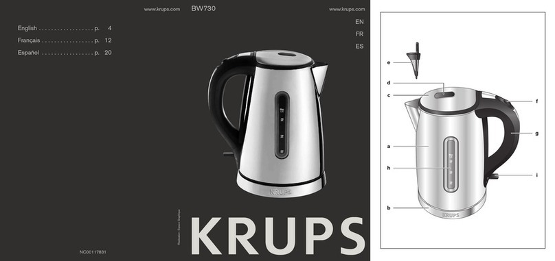 Krups BW730D50 User manual