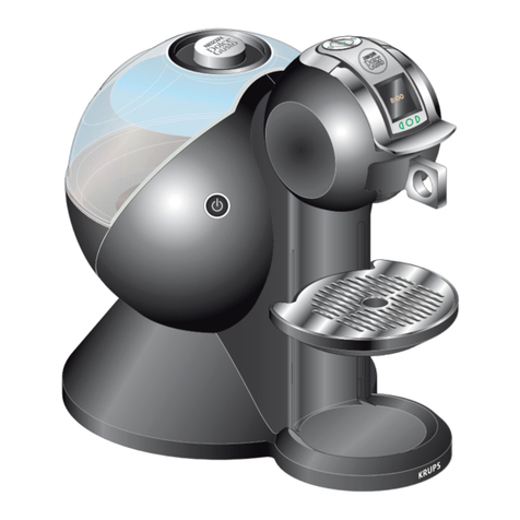 Krups NESCAFE DOLCE GUSTO KP250950 User manual