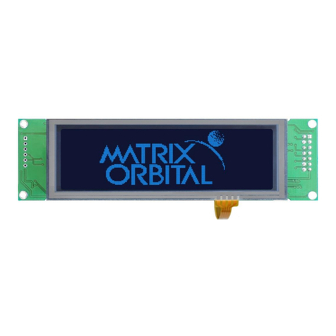 Matrix Orbital GLT24064R-1U User manual
