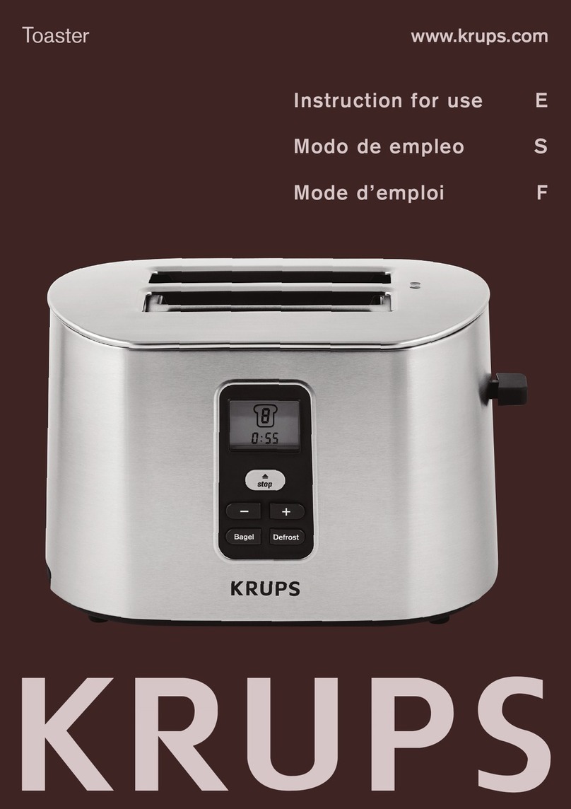 Krups TT619050 User manual Krups TT619050 User manual