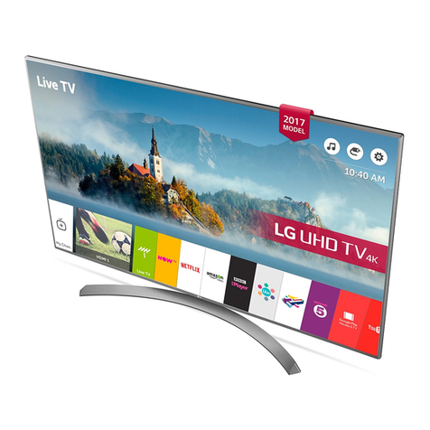 LG 43UJ67V Series User manual
