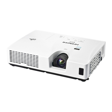 Hitachi Innovate CP-X2021WN User manual