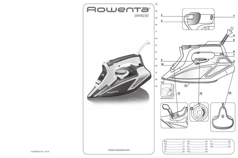 Rowenta DW9230D1 manual