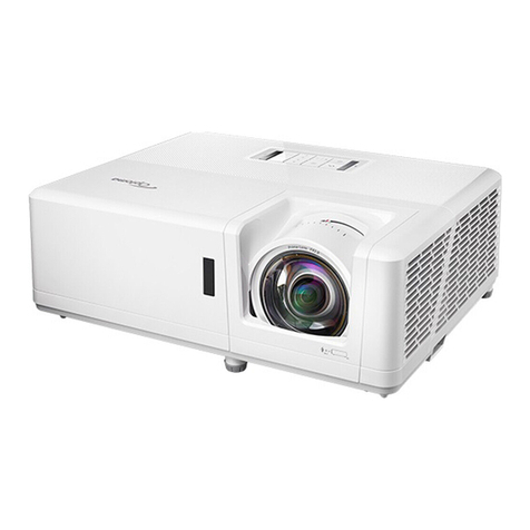 Optoma GT1090hdr User manual