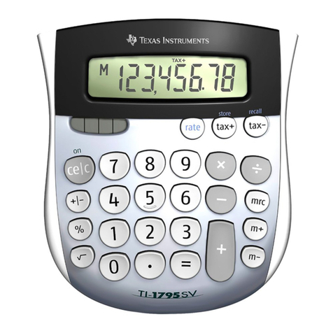 Texas Instruments TI-1795 User manual Texas Instruments TI-1795 User manual