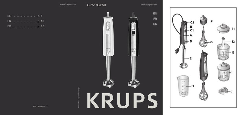 Krups GPA3 User manual