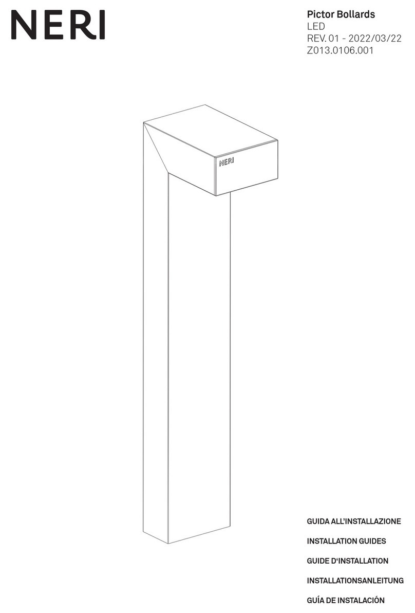 NERI Pictor Bollards Installation guides