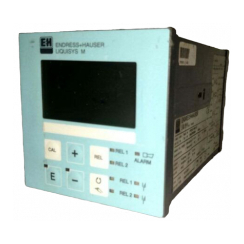 Endress+Hauser Liquisys M COM 223 User manual
