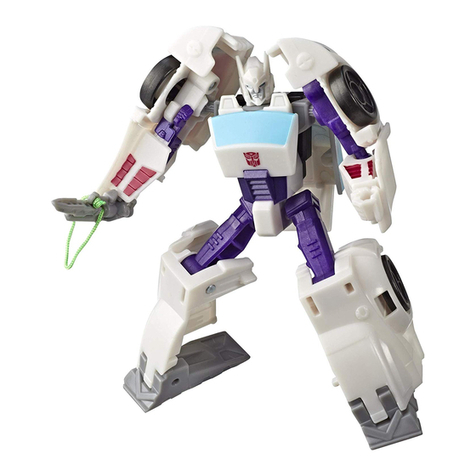 Hasbro Transformers Toys Cyberverse Action Attackers Warrior Class Autobot Drift Action... User manual