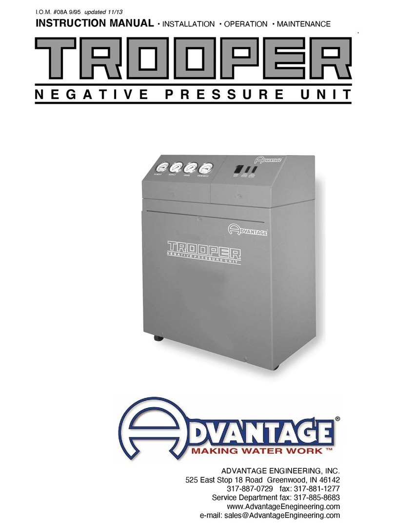 Trooper ADVANTAGE TR-100 instruction manual