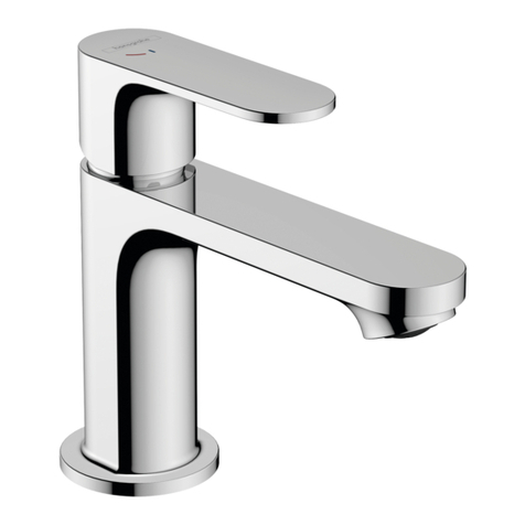 Hans Grohe Rebris S 80 72540 Series Manual