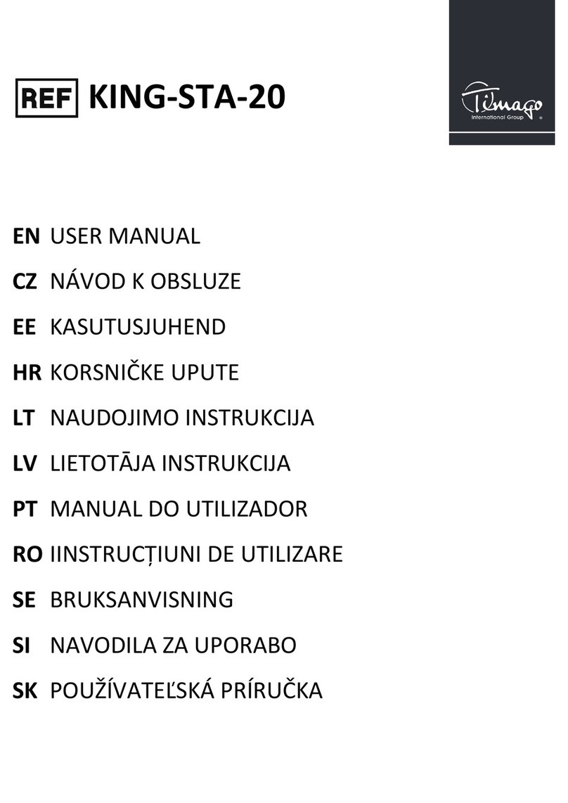 Timago KING-STA-20 User manual