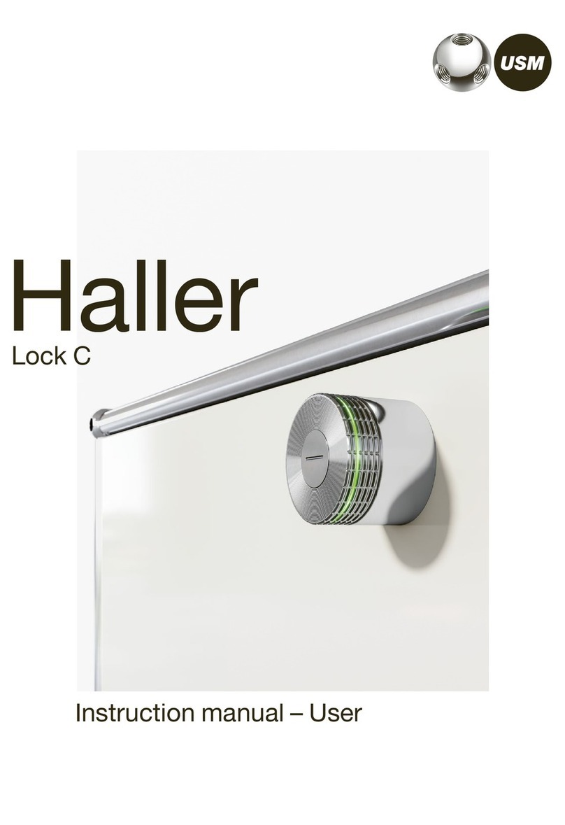 USM Haller Lock C User manual