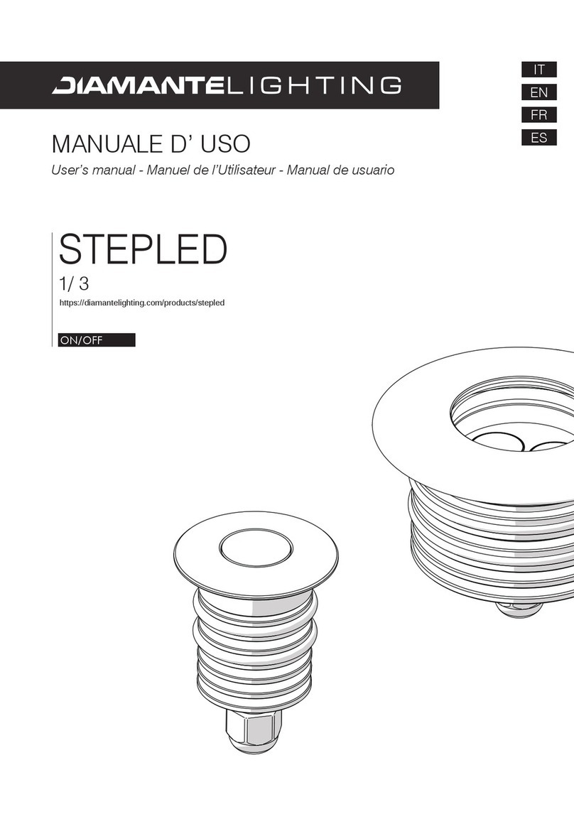 Diamante STEPLED 1 user manual