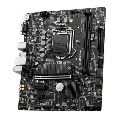 MSI B560-A PRO User manual