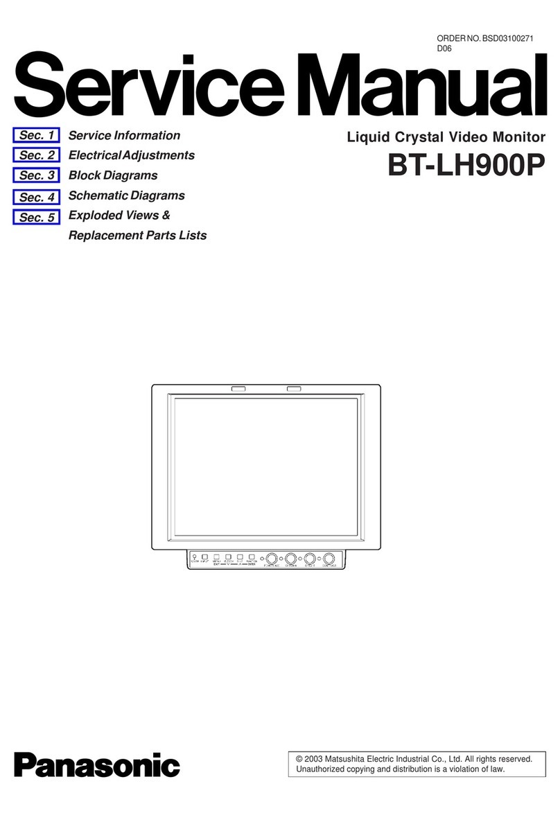 Panasonic BT-LH900P Service manual
