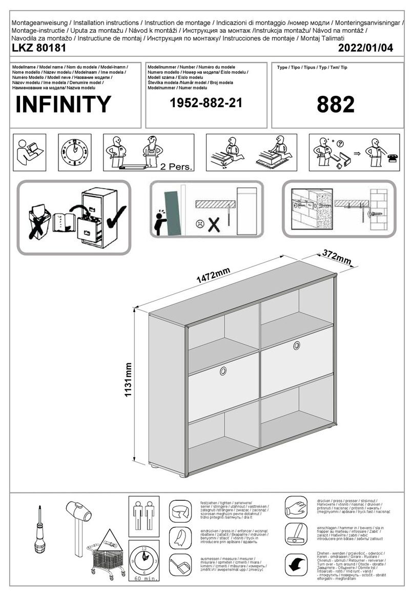Otto INFINITY 1952-882-21 installation instructions