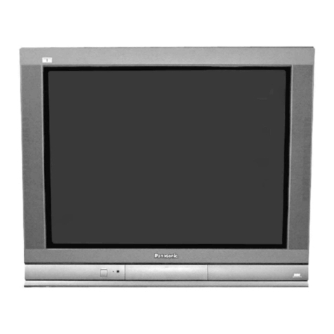 Panasonic CT36SL13G - 36" COLOR TV User manual